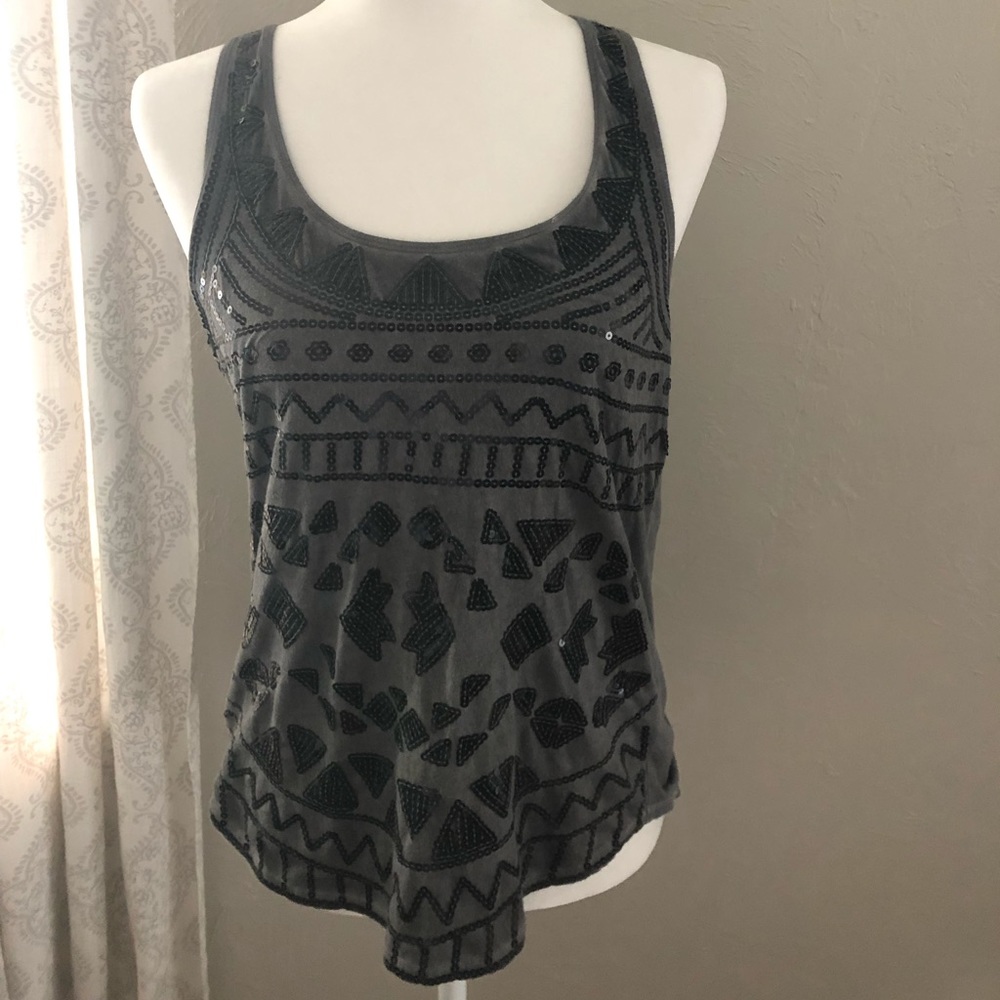 Express sequin  tank